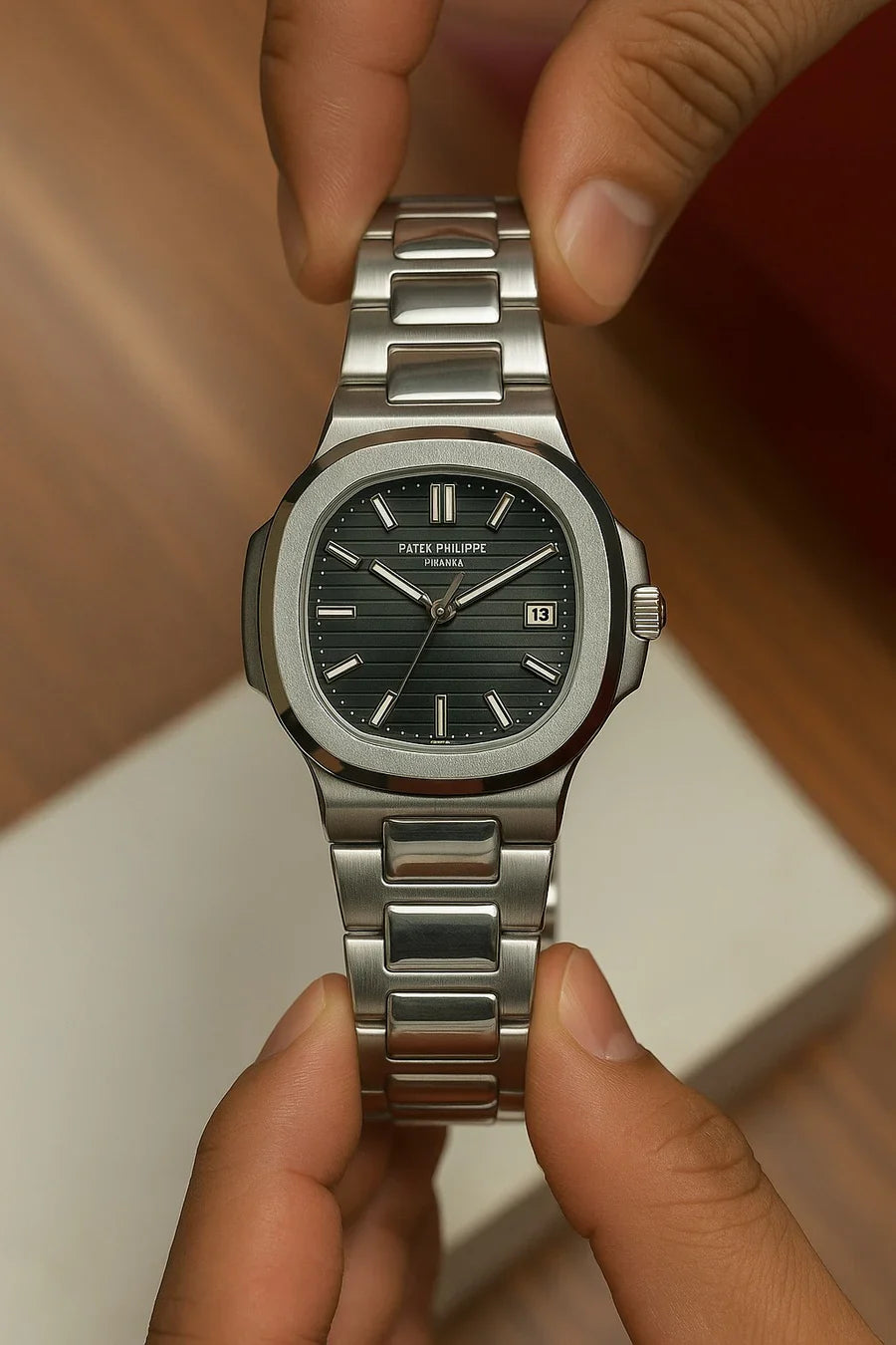 Nautilus-Inspired Luxury Watch