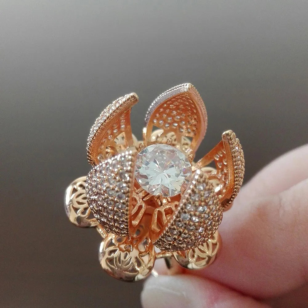 Flower Blossom Ring