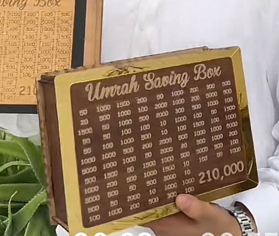 Umrah Saving Box - Large