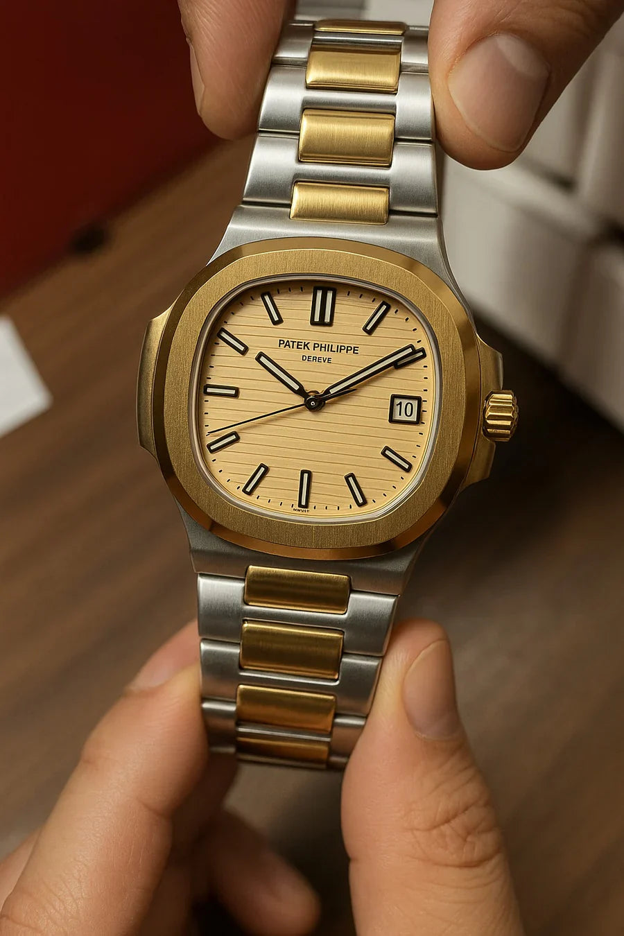 Nautilus-Inspired Luxury Watch