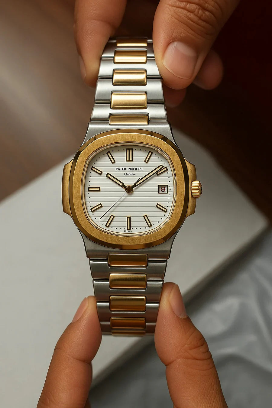 Nautilus-Inspired Luxury Watch